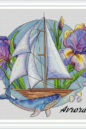 Price Drop Wind Of Hope - PDF Cross Stitch Pattern