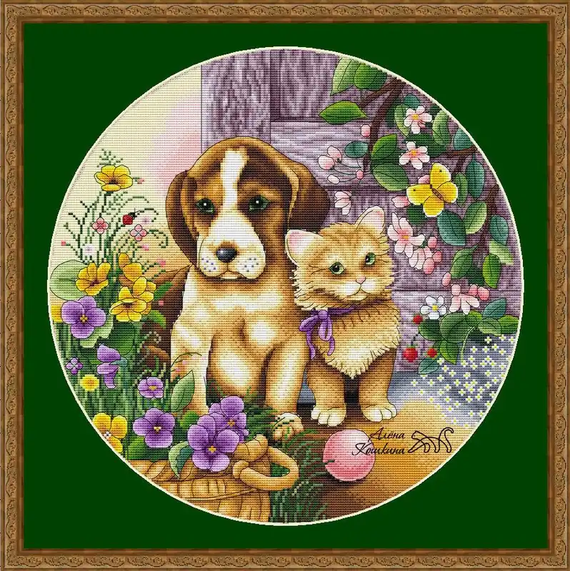 Grab Now Adorable Fluffballs - PDF Cross Stitch Pattern