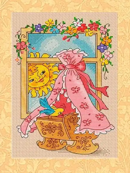 Cradle Metrics - PDF Cross Stitch Pattern High Quality