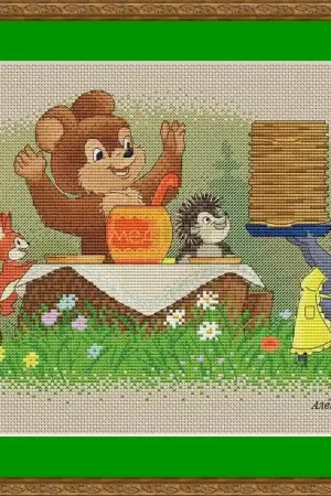 Authentic Maslenitsa - PDF Cross Stitch Pattern