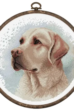 Free Returns The Labrador BC211l Counted Cross-Stitch Kit