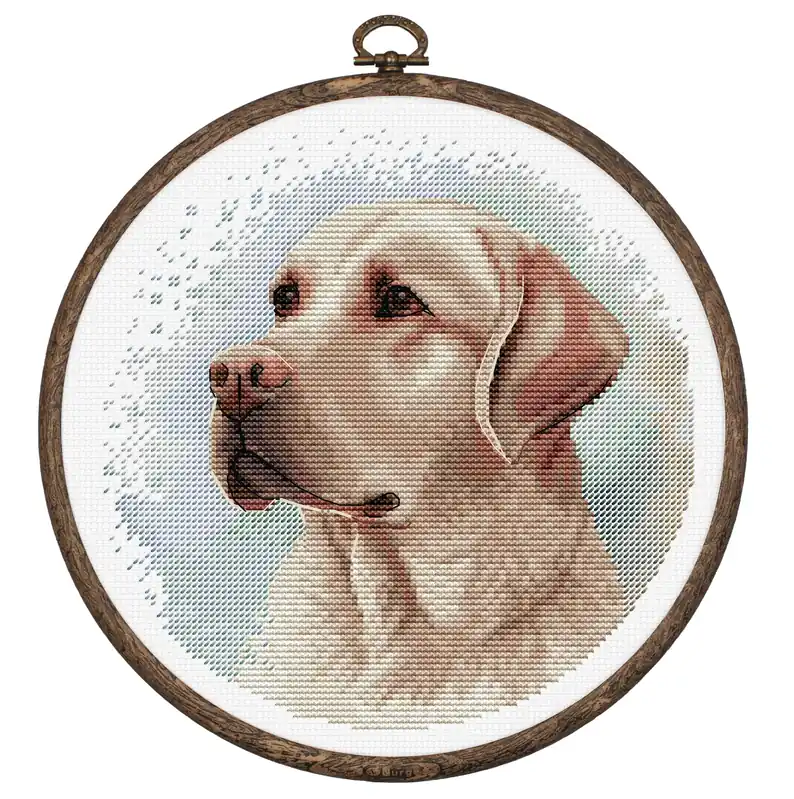 Free Returns The Labrador BC211l Counted Cross-Stitch Kit