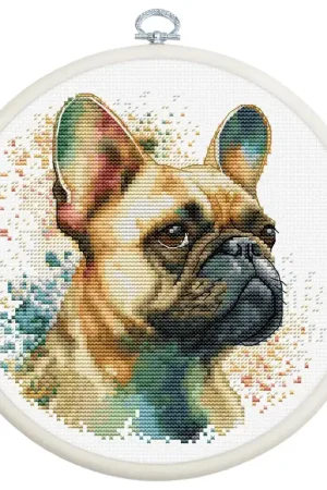 The French Bulldog BC207l Counted Cross-Stitch Kit Trending
