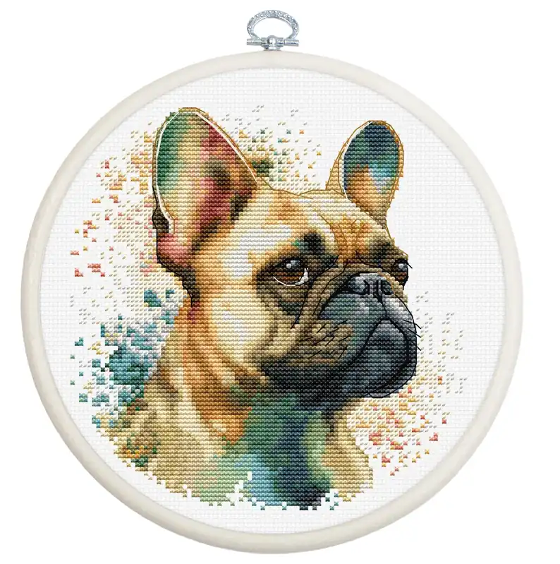 The French Bulldog BC207l Counted Cross-Stitch Kit Trending