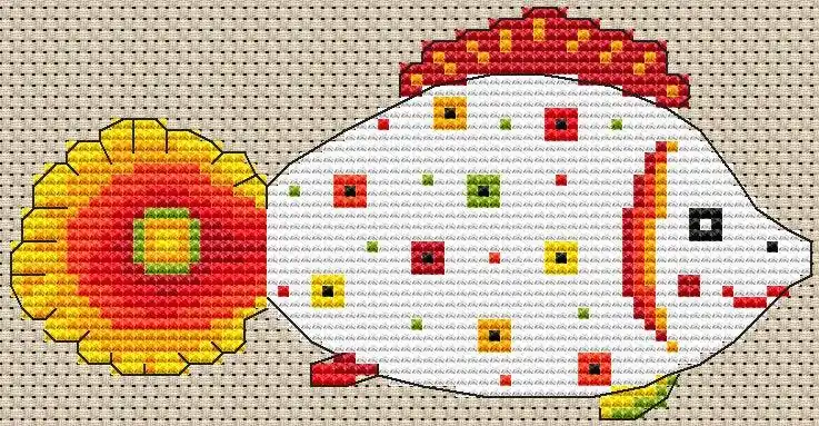 Fish - PDF Cross Stitch Pattern Special Offer