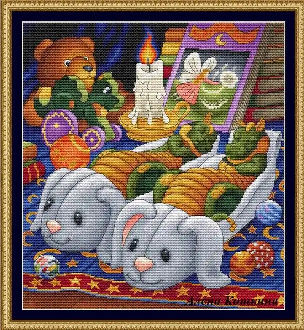 Dragons - PDF Cross Stitch Pattern Latest