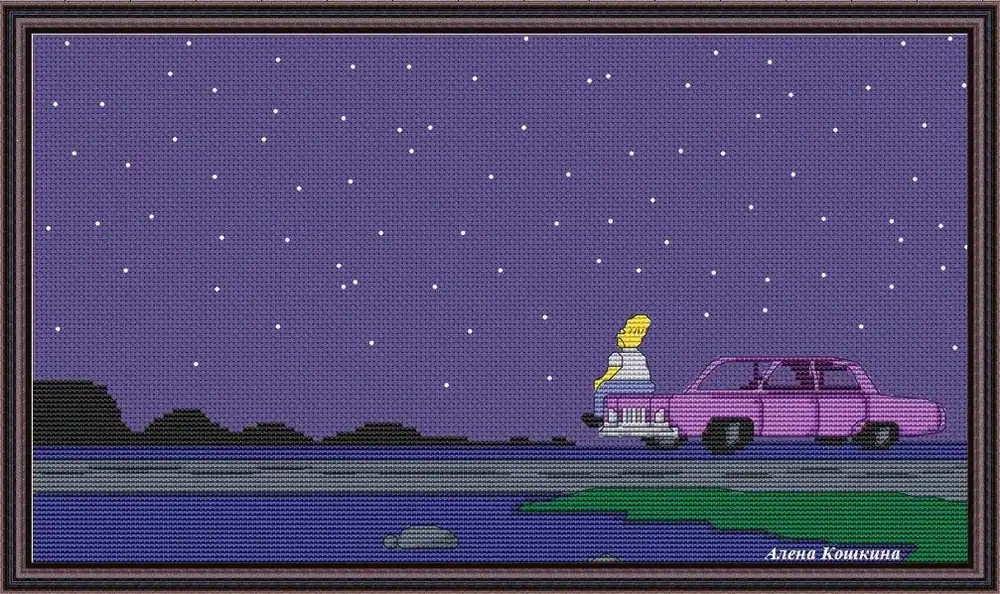Simpson - PDF Cross Stitch Pattern Buy Online