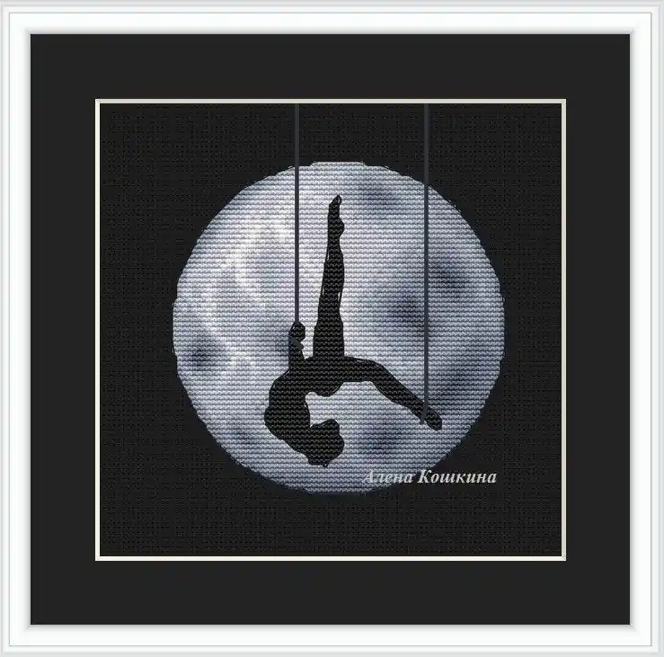 Air Gymnastics - PDF Cross Stitch Pattern Don’t Miss Out