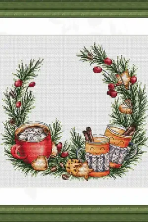 Cocoa With Cookies - PDF Cross Stitch Pattern Best Price