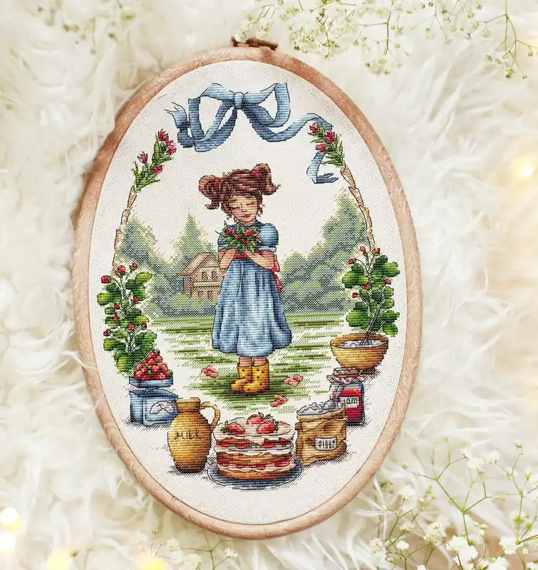 Trusted Brand Berry Pie - PDF Cross Stitch Pattern