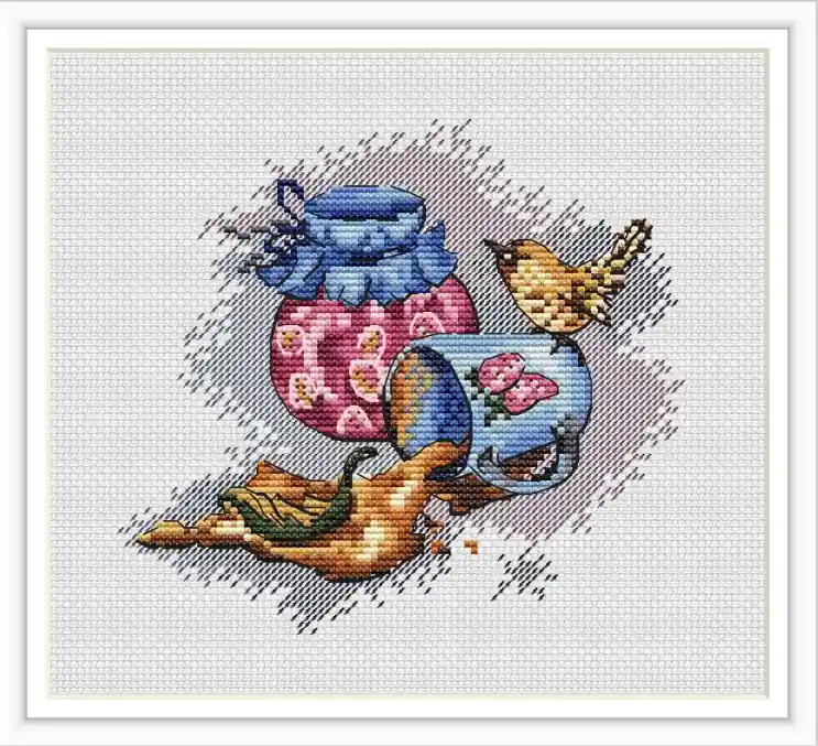 Jar of Jam - PDF Cross Stitch Pattern Hot Picks