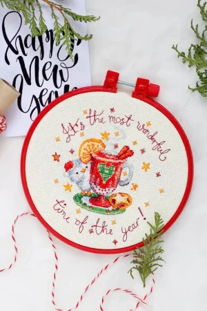 Shop Now Cross stitch kit Sweet orange AHM-029