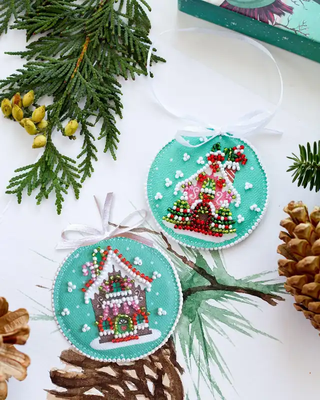 Decoration New Year's hous ABT-020 In Demand