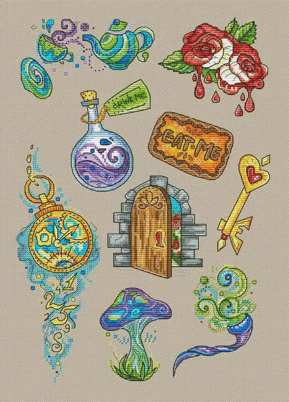 Big Sale Sampler Alice 1 - PDF Cross Stitch Pattern