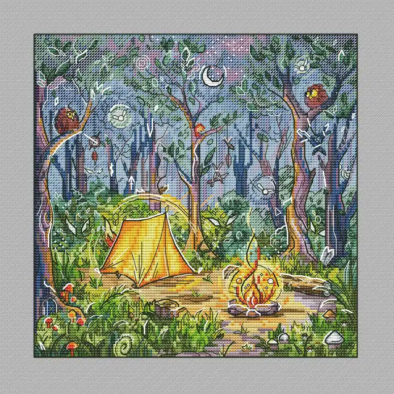 Crafted The Mysteries Of The Forest 2 - PDF Cross Stitch Pattern