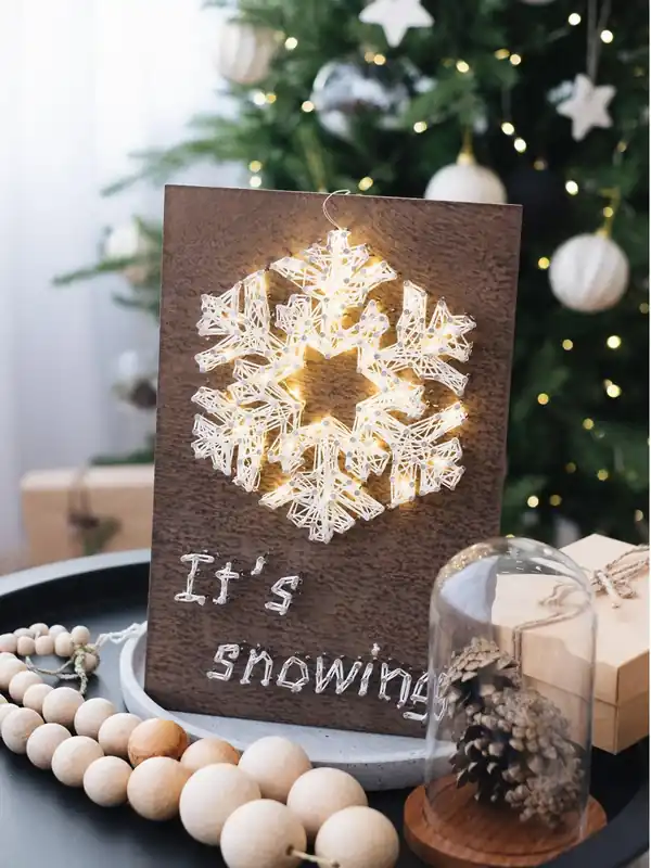Creative Kit/String Art Snowflake ABC-015 Don’t Miss Out