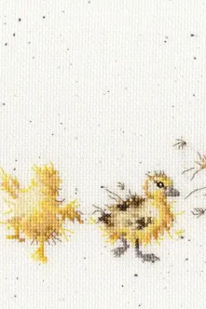 Instant Buy Mother Duck XHD81 Counted Cross Stitch Kit