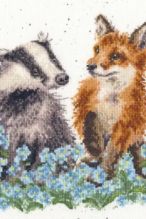 The Woodland Glade XHD125 Counted Cross Stitch Kit Hassle-Free Returns