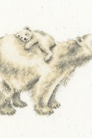 Popular Snow Baby XHD111 Counted Cross Stitch Kit