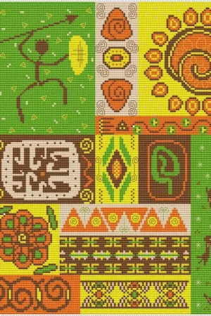 Africa 9 - PDF Cross Stitch Pattern Flash Sale