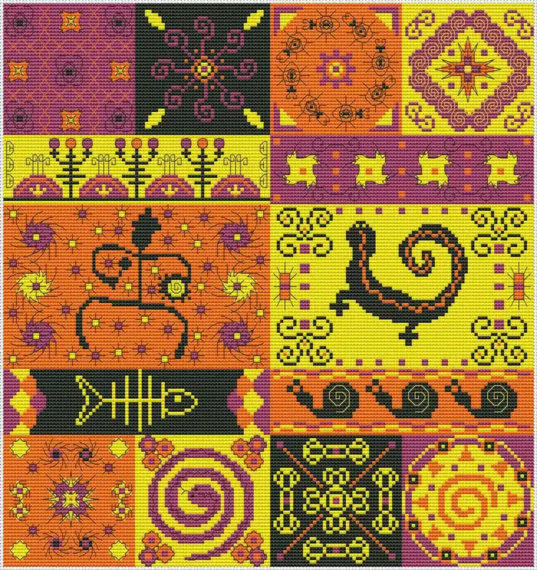 Seasonal Sale Africa 2 - PDF Cross Stitch Pattern