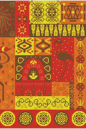 Africa 1 - PDF Cross Stitch Pattern Clearance