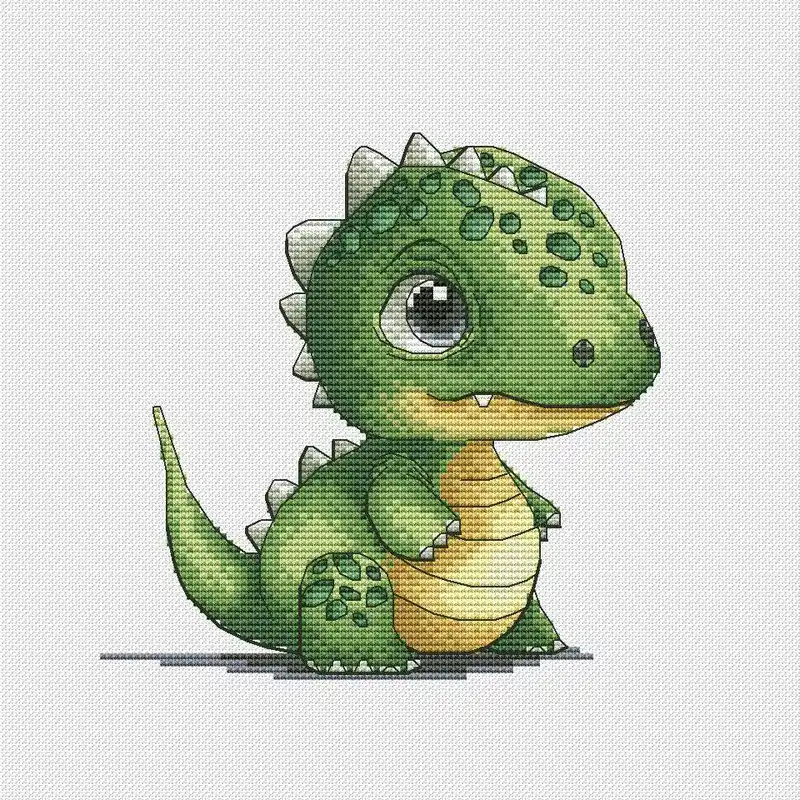 Clearance Dinosaur - PDF Cross Stitch Pattern