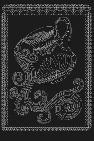 Aquarius - PDF Cross Stitch Pattern Limited Time