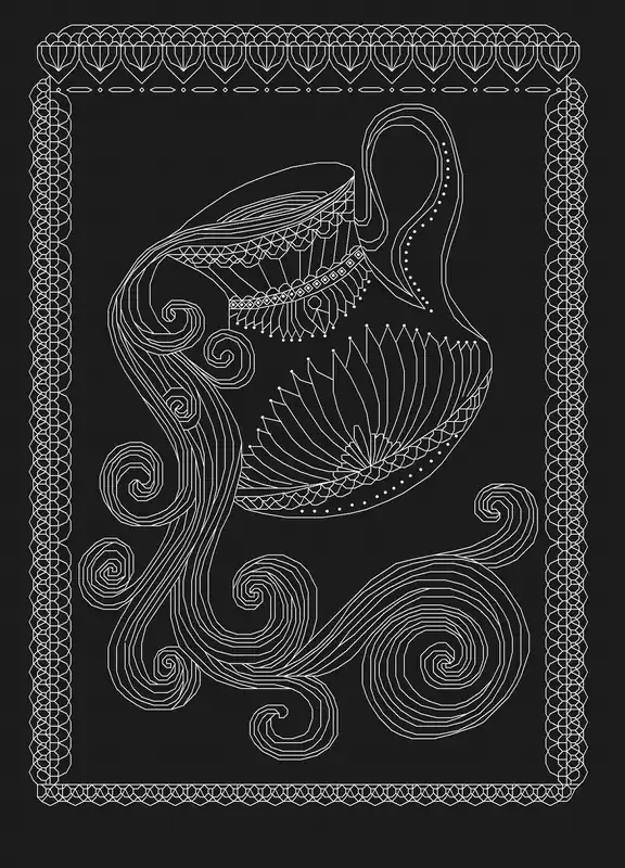 Aquarius - PDF Cross Stitch Pattern Limited Time