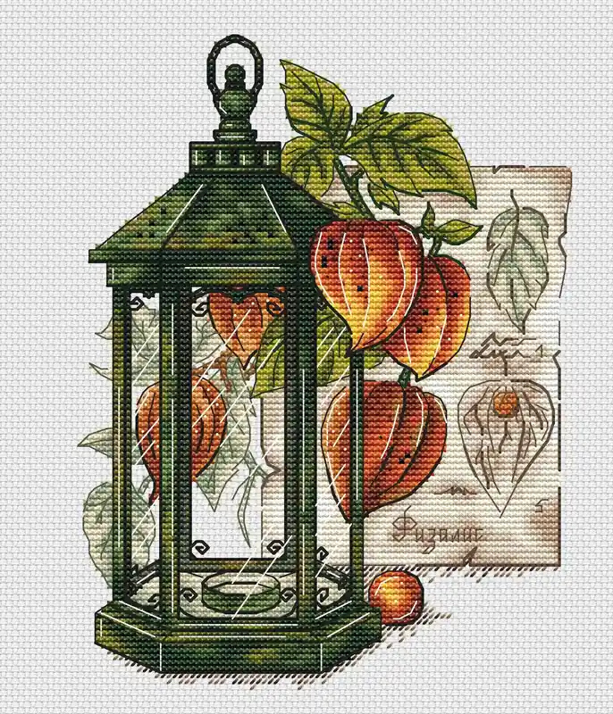 Physalis - PDF Cross Stitch Pattern Buy Direct