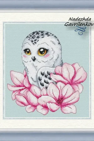 One Day Deal Owl - Baby - PDF Counted Cross Stitch Pattern