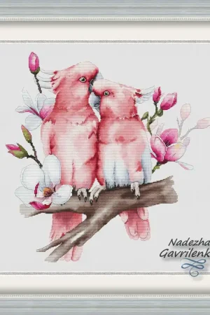 Seasonal Sale Love and loyalty - PDF Counted Cross Stitch Pattern