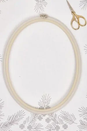 In Demand Oval Flexi Hoop Nurge 230-10 White