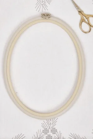 Oval Flexi Hoop Nurge 230-9 White Direct From Factory