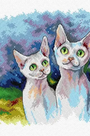 Cats 135CS Counted Cross-Stitch Kit Top Pick