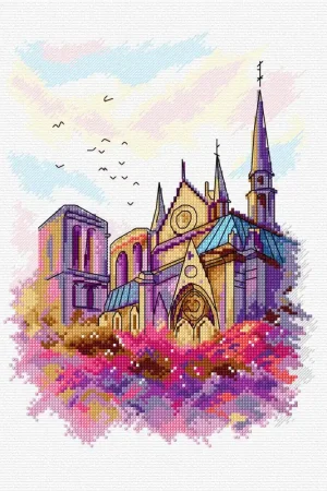 Seasonal Sale Cathedral 132CS Counted Cross-Stitch Kit