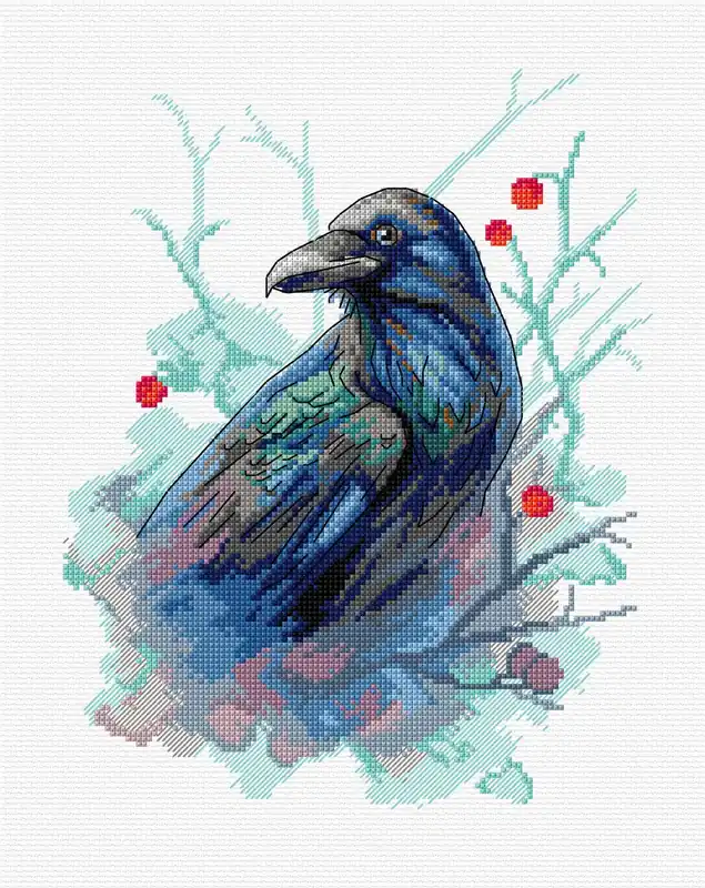 Raven 130CS Counted Cross-Stitch Kit Price Drop