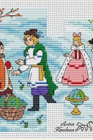 12 Months - PDF Cross Stitch Pattern Warranty Included