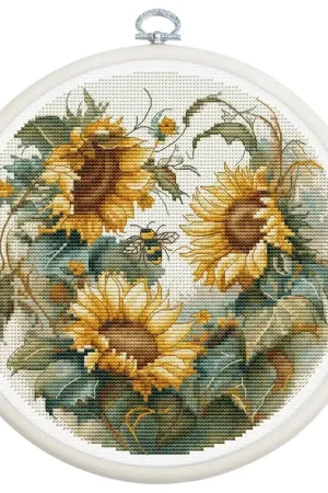 Sunflower BC202L Counted Cross-Stitch Kit Budget