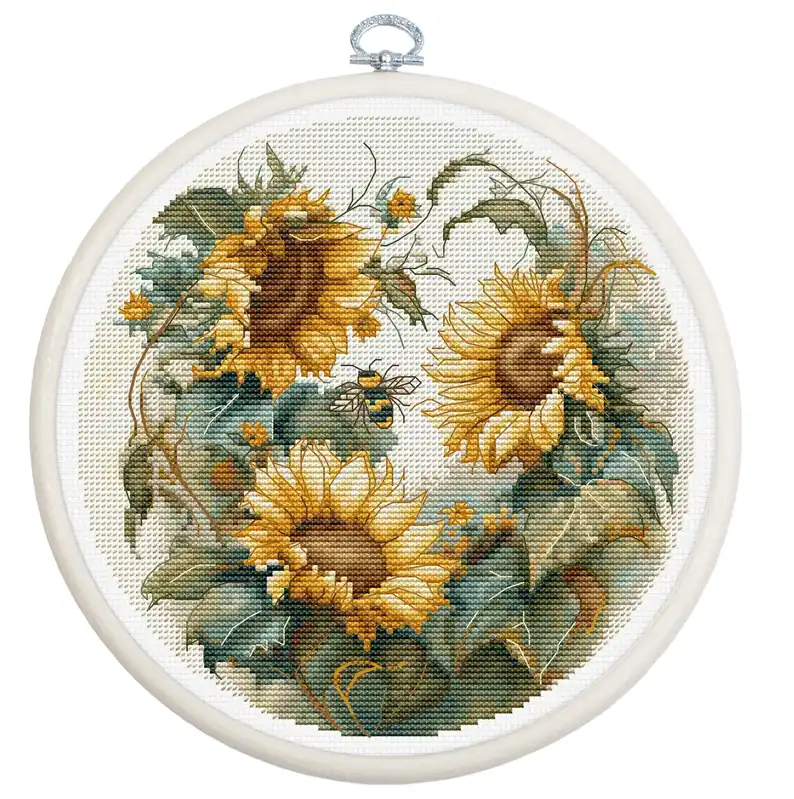 Sunflower BC202L Counted Cross-Stitch Kit Budget