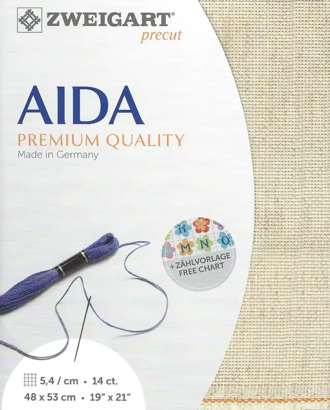 Precut Zweigart Rustico-Aida 14 count Wheat 3279/54 Trending
