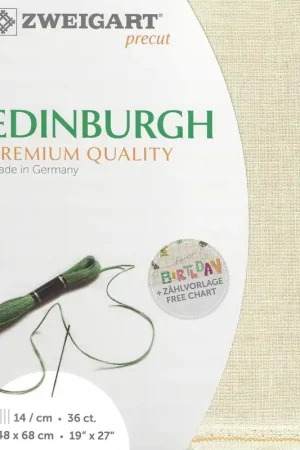 Mega Sale Precut Zweigart Edinburgh 36 count Platinum 3217/770