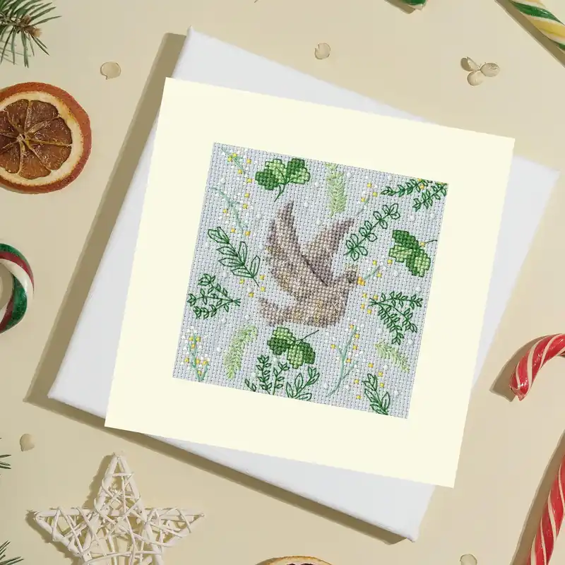 Scandi Dove Kit XMAS60 Counted Cross Stitch Kit Special Offer