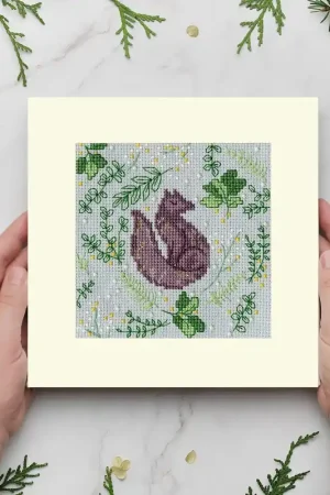 Scandi Fox Kit XMAS59 Counted Cross Stitch Kit Cheap
