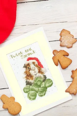 Seasonal Sale Twist And Sprout Kit XMAS58 Counted Cross Stitch Kit