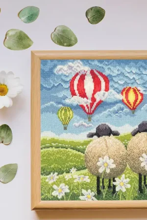 Shop Now A Cheeky Escape XLP5 Counted Cross Stitch Kit