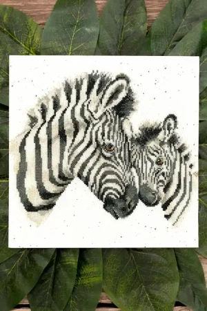 Racing Stripes XHD96 Counted Cross Stitch Kit Authentic