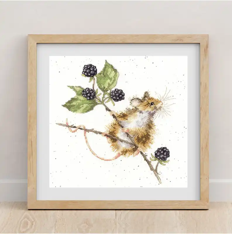 Authentic Brambles XHD91 Counted Cross Stitch Kit