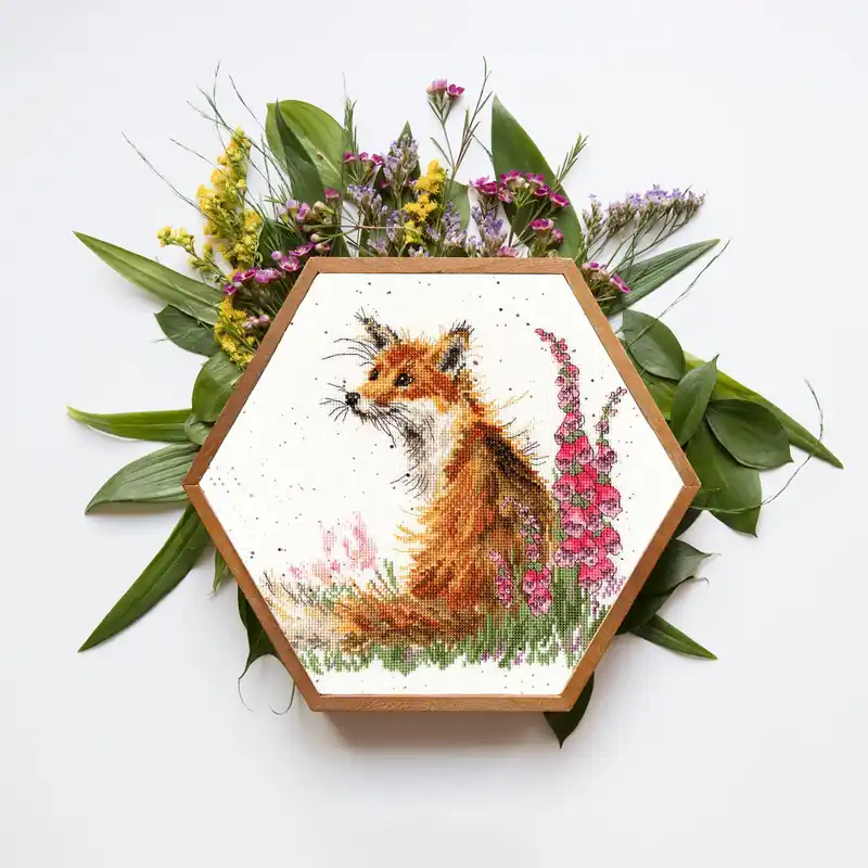 Flash Sale Amongst the Foxgloves XHD8 Counted Cross Stitch Kit