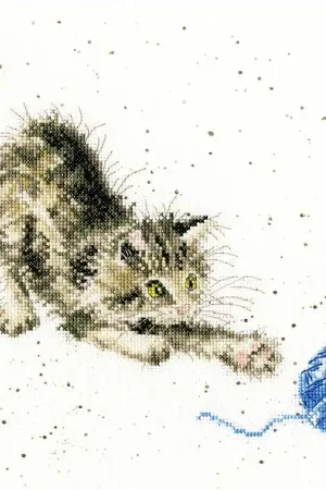 Kitty XHD71 Counted Cross Stitch Kit Warranty Included